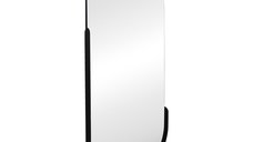 Oglinda de perete Asteria Pako, Negru, 45x5x105 cm