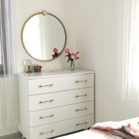 Oglinda GoldMetalÇerçeveYuvarlakAynaA708 Gold - 6
