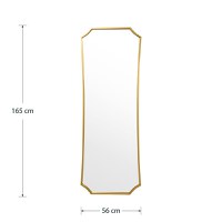 Oglinda Torfu Pako World Auriu 56x2x165 cm - 4