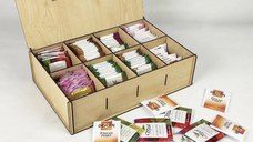 Organizator de bucatarie d87 Natural 32x22x8 cm