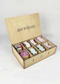 Organizator de bucatarie d87 Natural 32x22x8 cm - 2