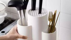 Organizator de bucatarie LV-293B Alb 22x12x22 cm