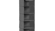 Organizator pentru garderoba, Songmics, RYCH06G, Gri