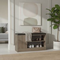 Pantofar bancheta cu depozitare Deboule Bej 90x30x46 cm - 1