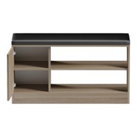 Pantofar bancheta cu depozitare Deboule Bej 90x30x46 cm - 2