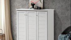 Pantofar, Santo, Alb, 89.5x34.5x91.5 cm