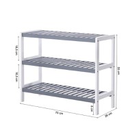 Pantofar Songmics Gri 70x55x26 cm - 6
