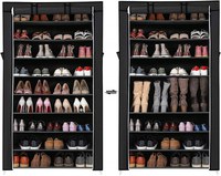 Pantofar, Songmics, Negru, 85x28x162 cm - 4