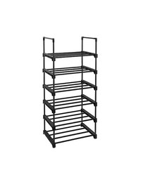 Pantofar, Songmics, Negru, LSA23BK, 45 x 30 x 106 cm - 1