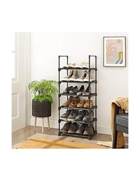 Pantofar, Songmics, Negru, LSA23BK, 45 x 30 x 106 cm - 3