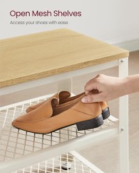 Pantofar Vasagle Alb 30 x 73 x 45 cm - 6