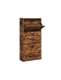 Pantofar, Vasagle, Maro Rustic, 60 x 24 x 120 cm, 3 usi - 1
