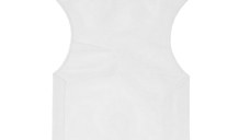 Panza scaun de regizor alba, profesionala, semi-transparenta