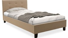 Pat 1 persoana 100x200 cm Mago 9914 Bej