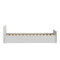 Pat 1 persoana Toscana Pako World Alb 90x200x10 cm - 2