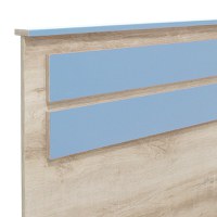 Pat Looney 1 persoana culoare albastra 107x204.5x102 cm - 5