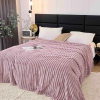 Patura Cocolino Groasa Stripe V14 Lila 200x230 cm - 1