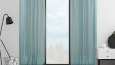 Perdea AS-10305 Turcoaz 280x225 cm
