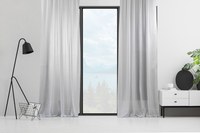 Perdea AS-70045 Alb 140x375 cm - 1