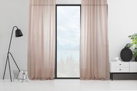 Perdea AS-70045 Roz 140x245 cm - 1