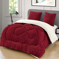 Pilota Cocolino Groasa cu Blanita Wave V23 Bordo, 4.5kg, 200x230 - 1