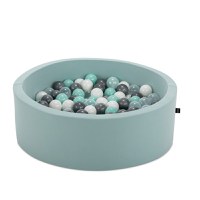 Piscina de bile Bubble Pop 200 v1 Menta 85x85x30 cm - 1