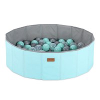 Piscina de bile pliabila Havuzu 150 Menta 80x80x26 cm - 1