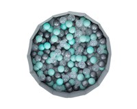 Piscina de bile pliabila Havuzu 150 Menta 80x80x26 cm - 3