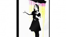 Poster - Banksy: Nola, cu Ramă neagră, 40x60 cm