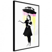 Poster - Banksy: Nola, cu Ramă neagră, 40x60 cm - 1