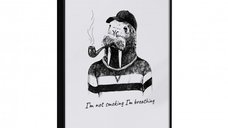 Poster - Captain Walrus, cu Ramă neagră, 30x45 cm