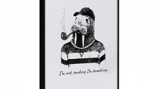 Poster - Captain Walrus, cu Ramă neagră, 30x45 cm