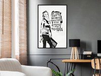 Poster - If You Want To Achieve Greatness, cu Ramă neagră, 20x30 cm - 2