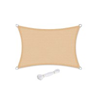 Prelata parasolar Songmics Galben 300x500 cm - 1
