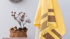 Prosop Twins Galben 75x150 cm (Bumbac 100%)