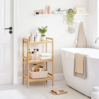 Raft baie, Songmics, Natural, 45x31.5x79.5 cm - 1