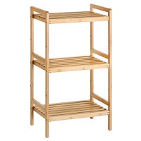 Raft baie, Songmics, Natural, 45x31.5x79.5 cm - 2