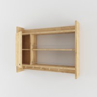 Raft de bucătărie Knerr Stejar 85x15x65 cm - 4