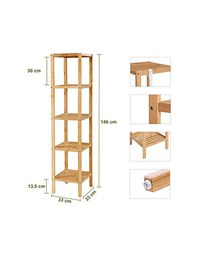 Raft de depozitare, Songmics, 33 x 33 x 146 cm, BCB55Y - 4