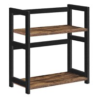 Raft de organizare, Songmics, Negru, 42x18x43 cm - 2