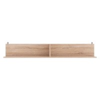 Raft de perete Drowel culoare sonoma 130x21.6x20 cm - 3