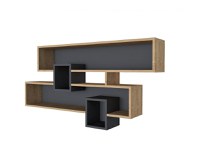 Raft de Perete Karen Sapphire-Antracit - 3