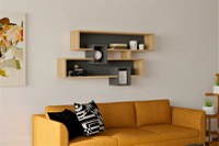 Raft de Perete Karen Sapphire-Antracit - 1