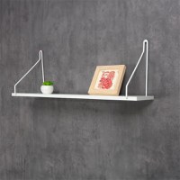 Raft de perete Tars alb 72x20x27cm - 2