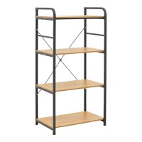 Raft de podea Depo, Pako World, MDF, Negru, 60x40x120 cm - 1