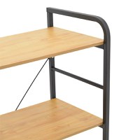 Raft de podea Depo, Pako World, MDF, Negru, 60x40x120 cm - 4