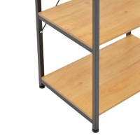 Raft de podea Depo, Pako World, MDF, Negru, 60x40x120 cm - 5