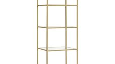 Raft de podea Letus Pako World Auriu 40x30x125 cm