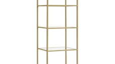 Raft de podea Letus Pako World Auriu 40x30x125 cm