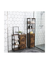 Raft depozitare, Vasagle, Maro Rustic, LSC37BX, 37 x 30 x 167 cm - 7